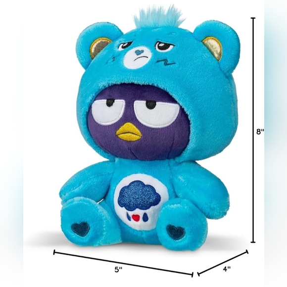 Care Bears Badtz-Maru Grumpy Bear 8" Plush NWT - Picture 4 of 7